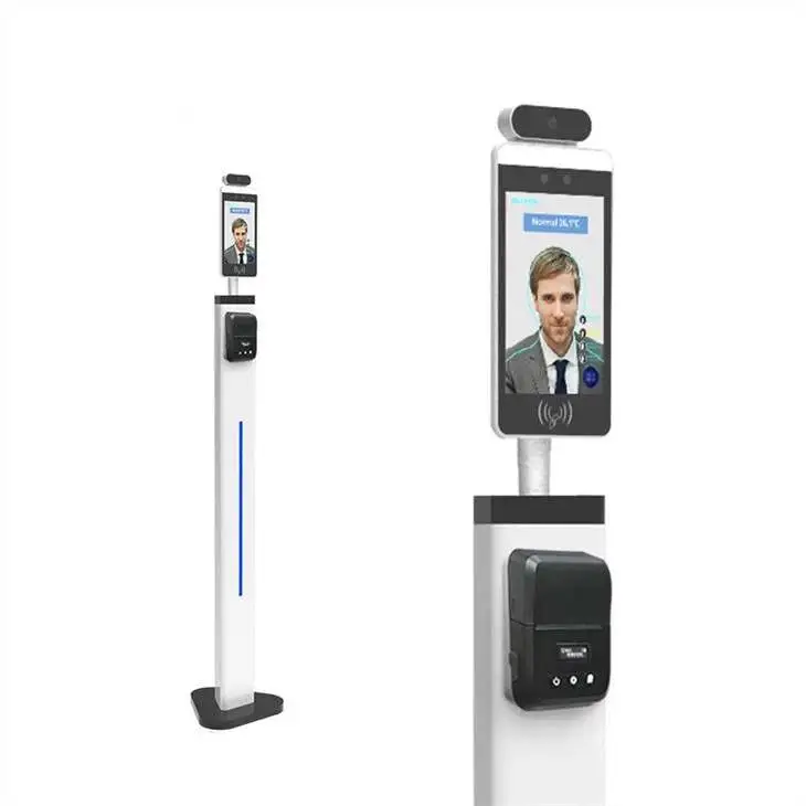 Sistema de control de acceso con reconocimiento facial de 8 pulgadas 1