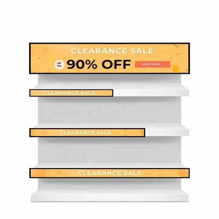 Tela de publicidade com barra extensível de display LCD 1