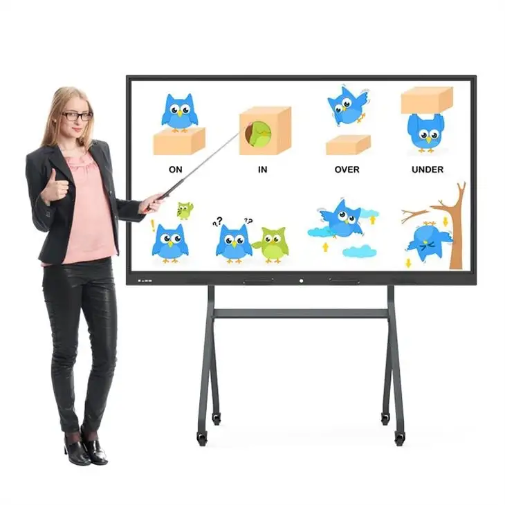 Tela interativa para ensino escolar 1