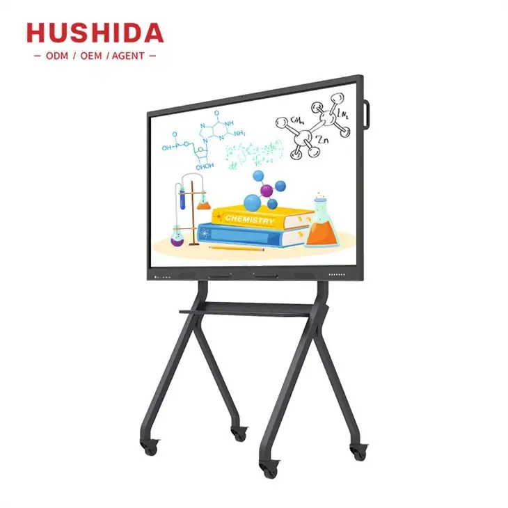 Quadro interativo de ensino com tela de toque 1