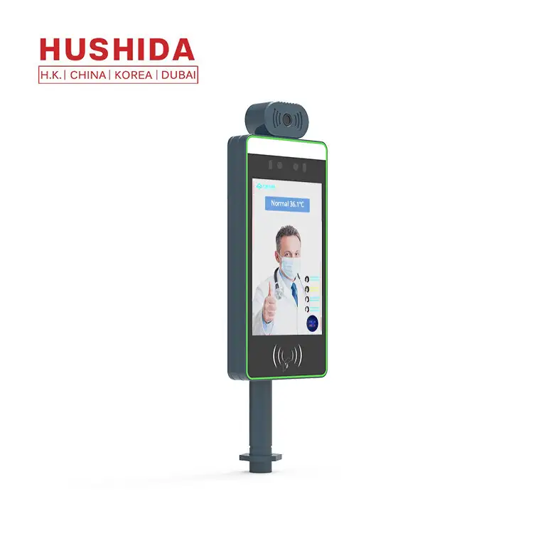 F3 Series 8 Inch Face Access Control , Live Detection Face Recognition Terminal 1