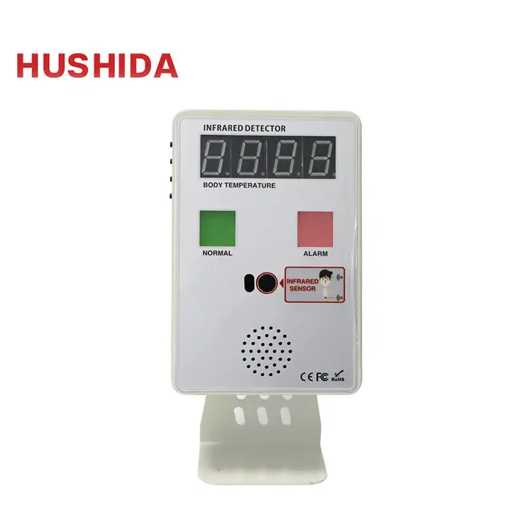 Non Contact Face Recognition Thermometer Human Body Temperature Measuring Kiosk 1