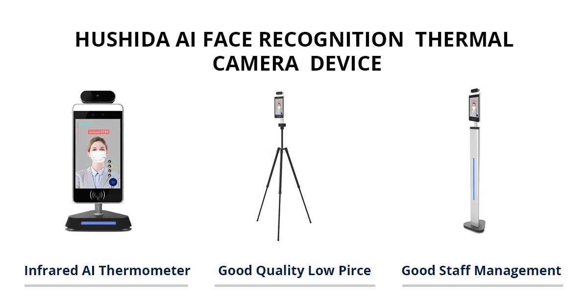 Face Recognition Thermal Imaging Camera 1920 X 1080 FHD Public Place Application 1