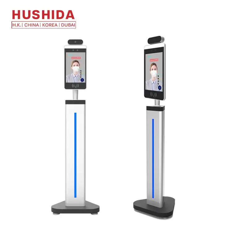 Non Contact Facial Recognition Thermometer Thermal Camera Infrared Touch 1
