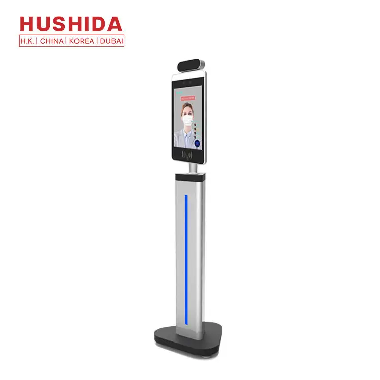 Android Rk3288 2G Face Recognition Thermometer Thermal Camera 8 Inch Lcd Screen 1