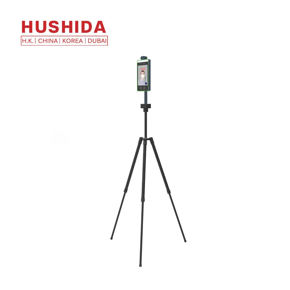 HUSHIDA 8 inch Face Recognition Thermal Imager Measurement body Temperature 1
