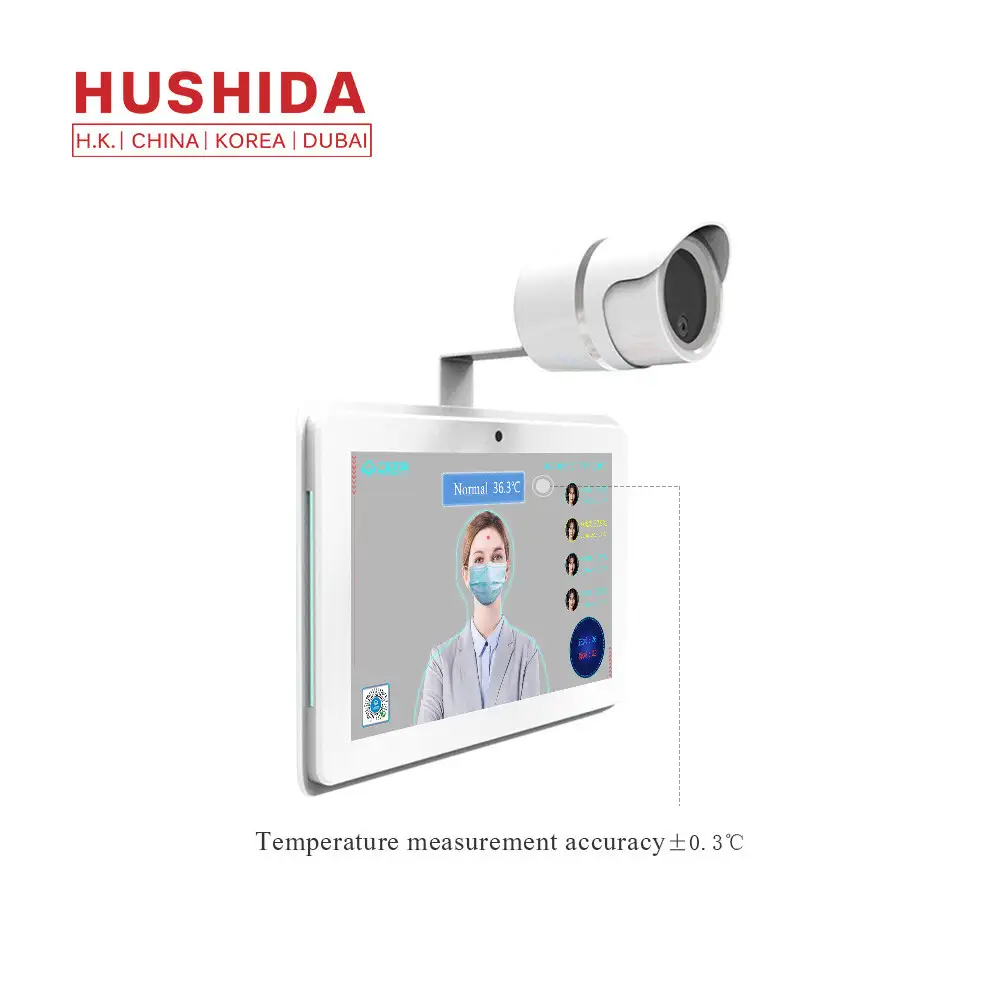 10.1 inch Face Access Control Thermal Imager human Body temperature Detection 10.1 inch Face Access Control Thermal Imag 1