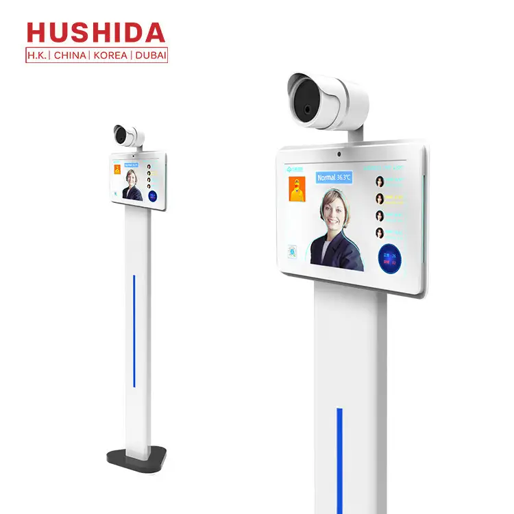 Photo Security contactless Smart Face Recognition Temperature Device 1.3 Meter 1