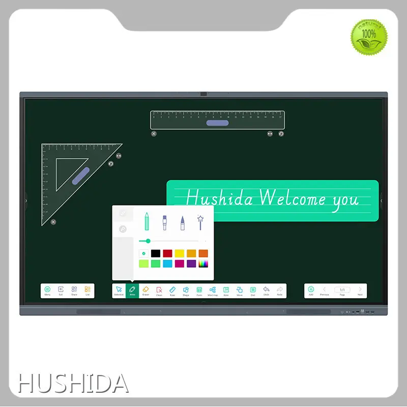 مورد السبورة التفاعلية خلال 10 أيام من HUSHIDA 1