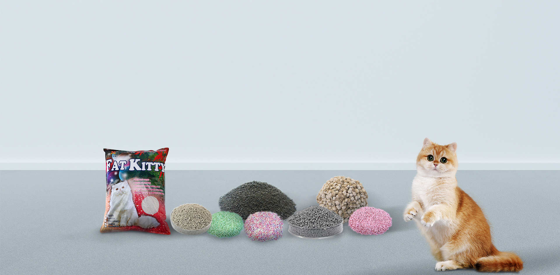 OEM & ODM Services For Cat Litter 