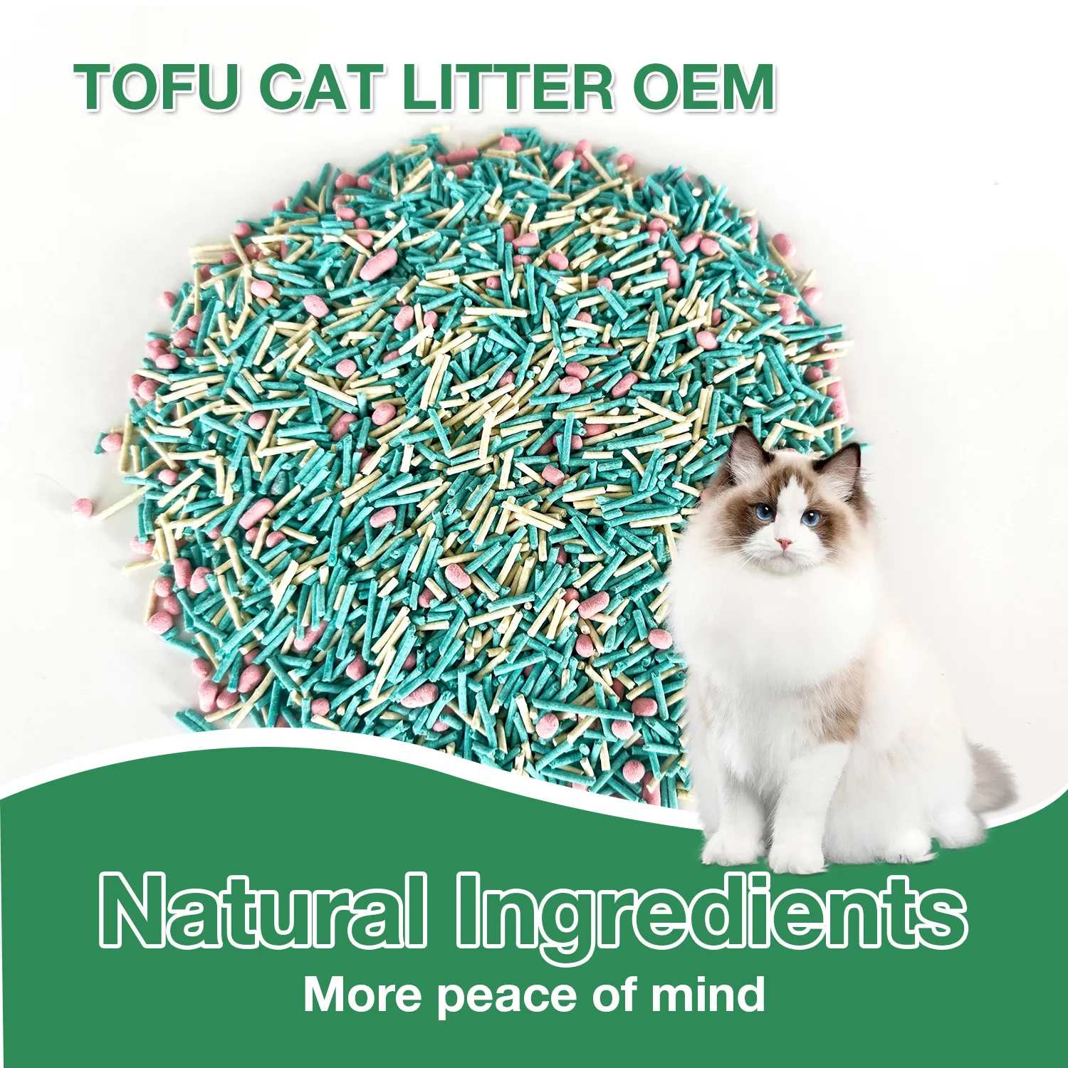 Mixed Tofu Cat Litter - - FATKITTY 1