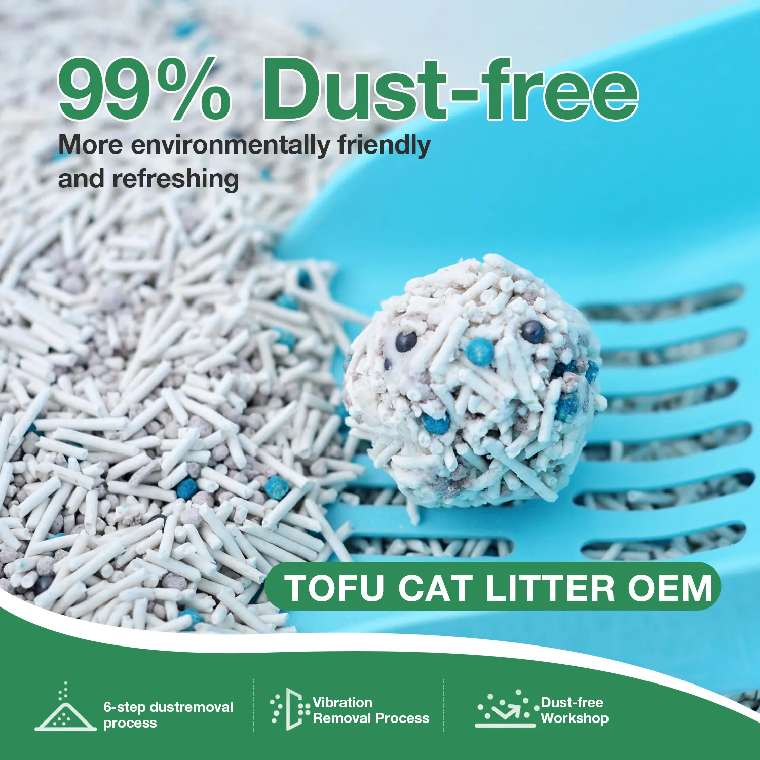 Mixed Tofu Cat Litter - - FATKITTY 3