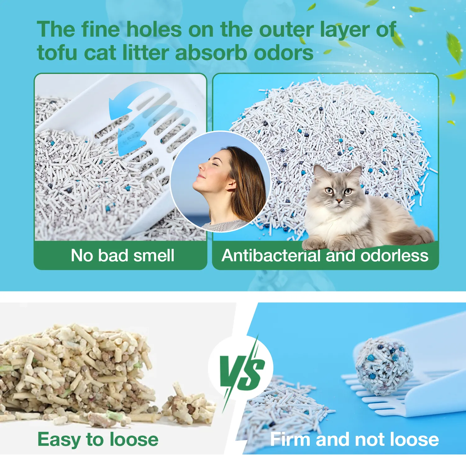 Mixed Tofu Cat Litter - - FATKITTY 4