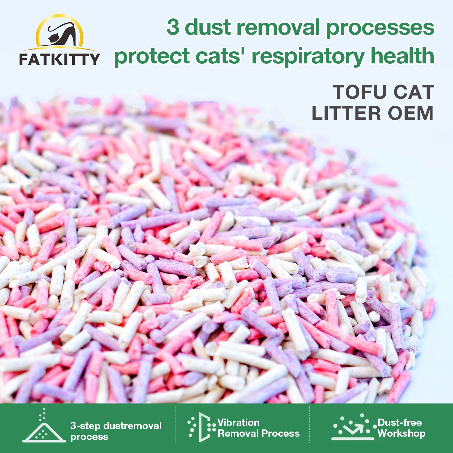 Premium Natural Tofu Cat Litter - Super Clumping, Eco-Friendly, Flushable  Low Dust for Odor Control - 99% Dust-Free 1