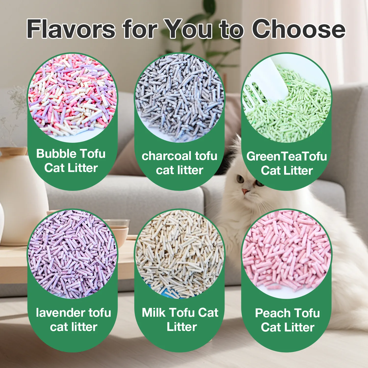 Premium Tofu Cat Litter by FATKITTY-1 5