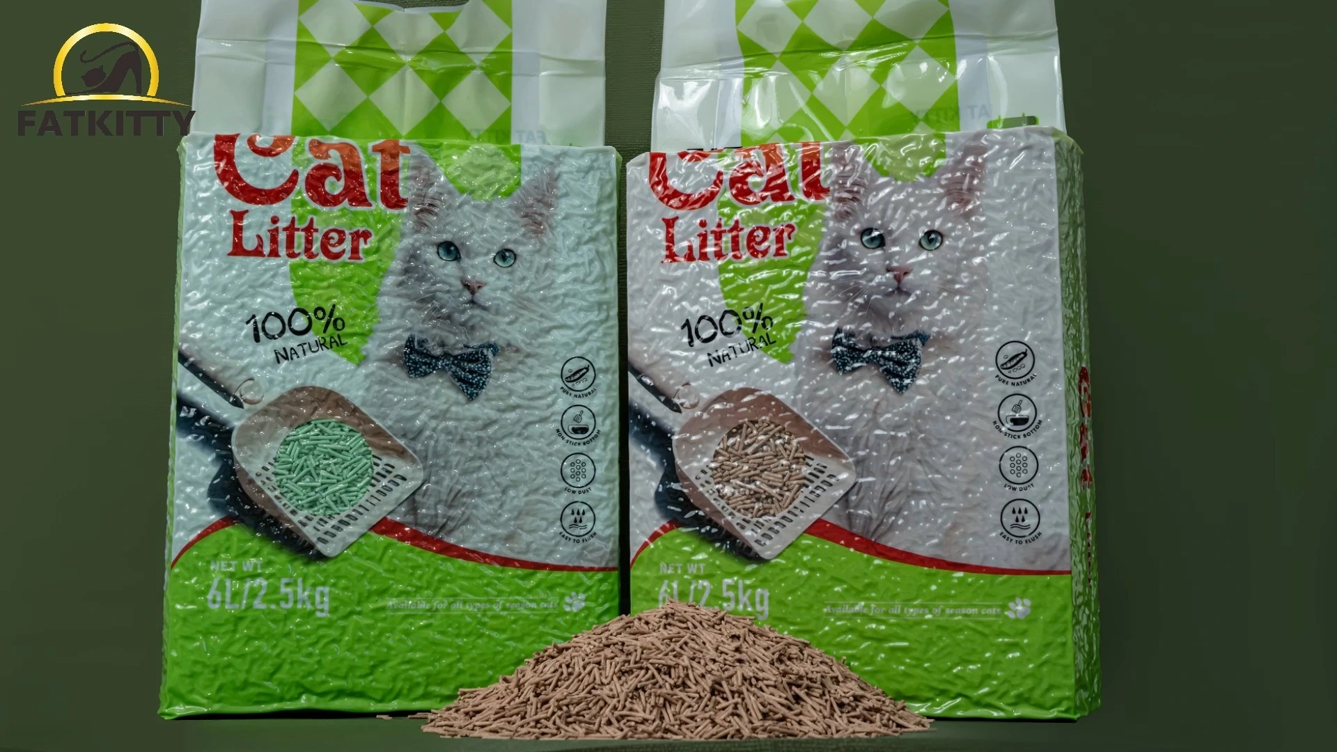 FATKITTY COFFEE TOFU CAT LITTER