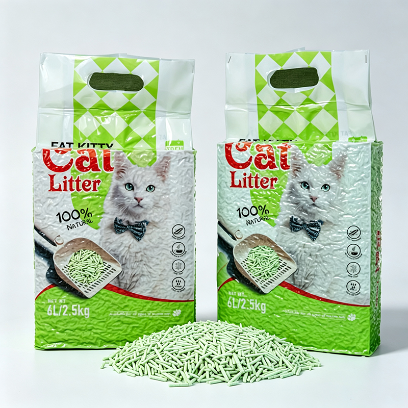 Té verde gato camada a granel