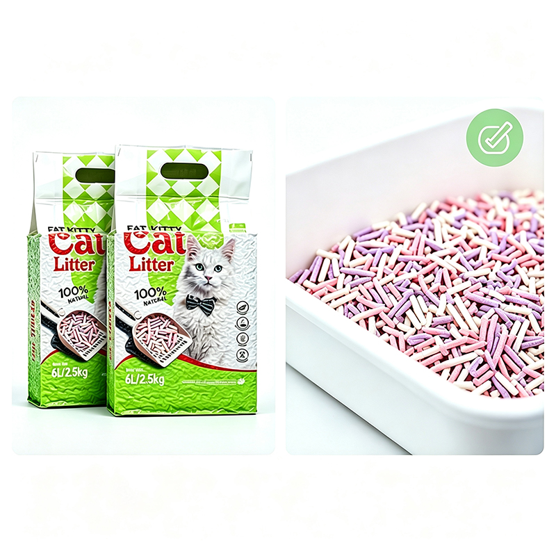 Fabricante de arena para gatos personalizado