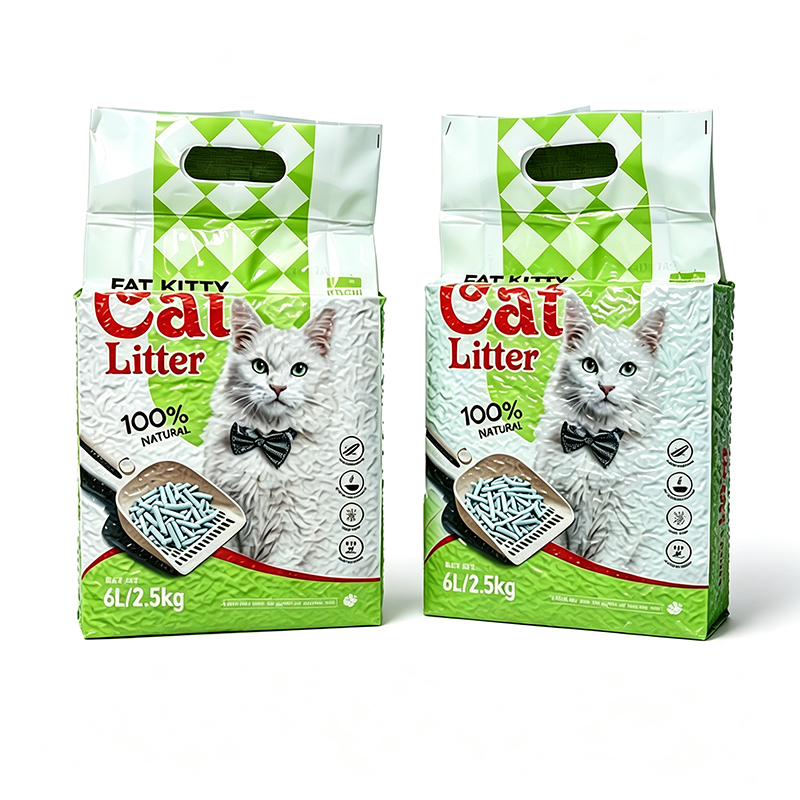 Arena de gato aglomerante
