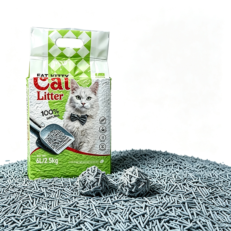 Camada de gato flushable