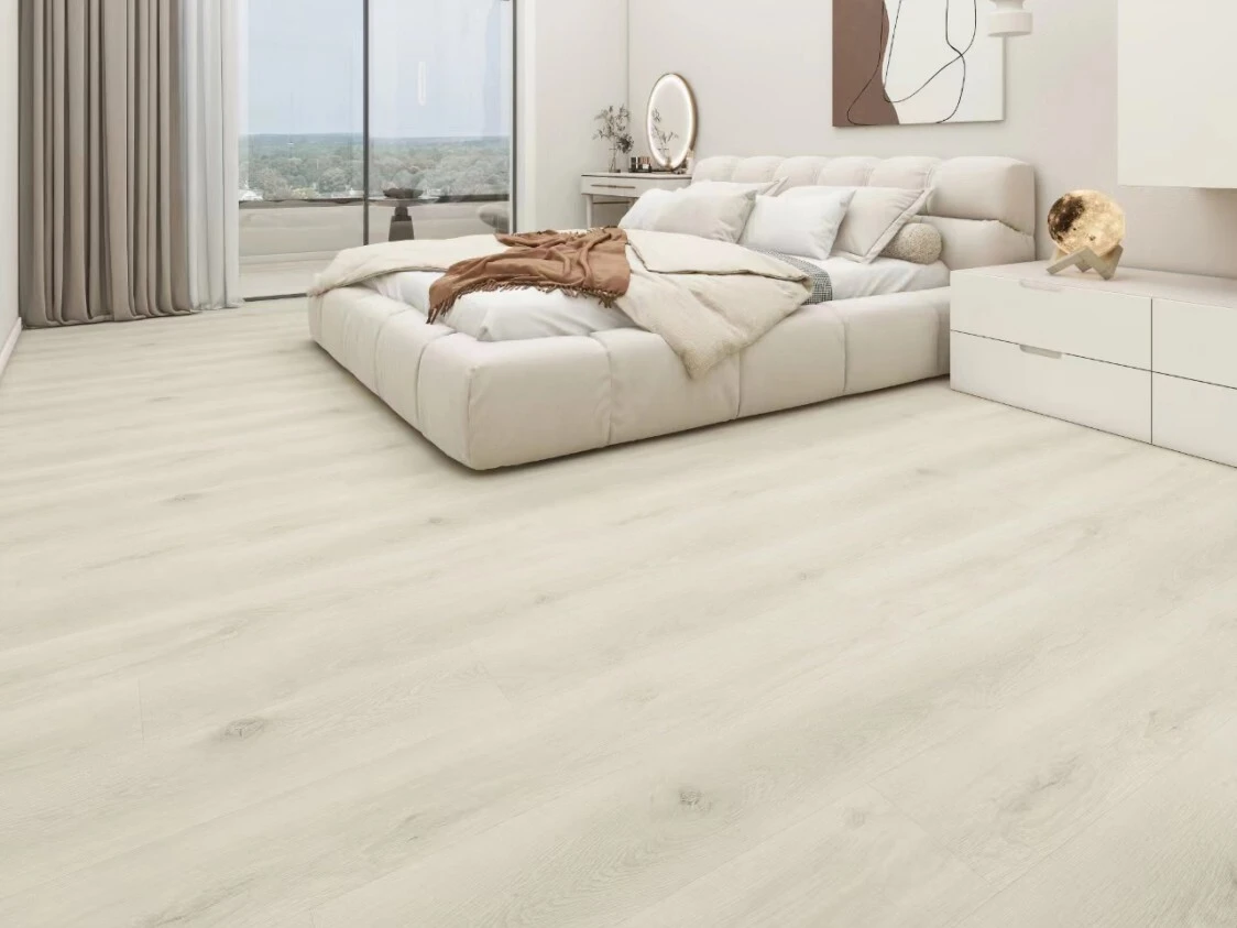 High Quality walnut wood veneer SPC flooring York Oak 1