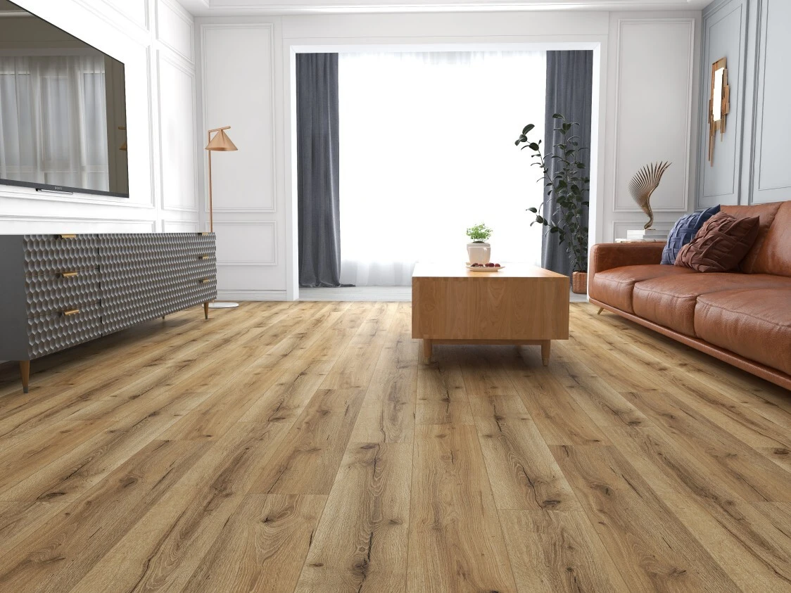 Rigid Core Luxury Vinyl Flooring Waterproof Chestnut Oak (EN 9910) 1
