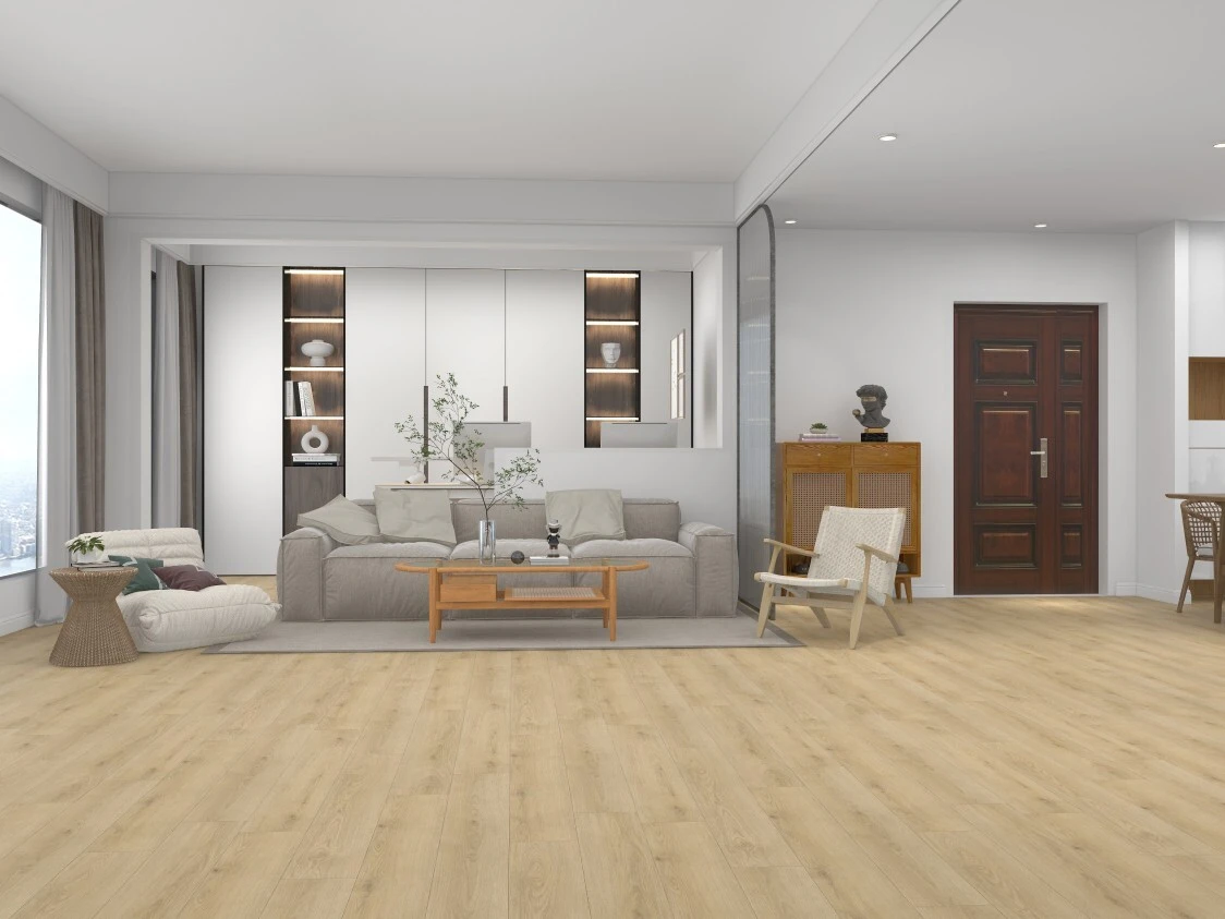 SPC flooring Country Oak - Waterproof Premium Vinyl rigid core Pure 1