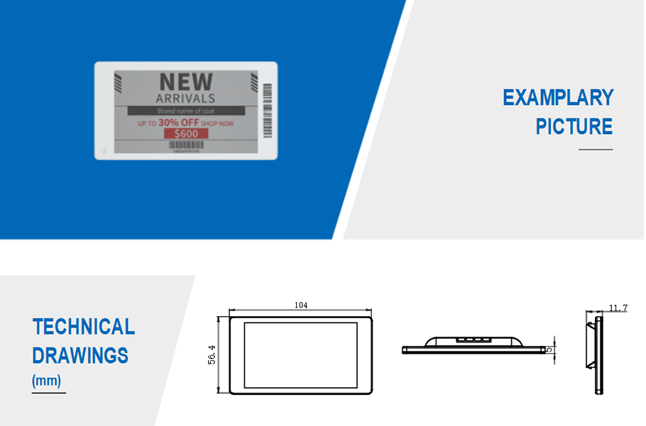 digital shelf edge tag