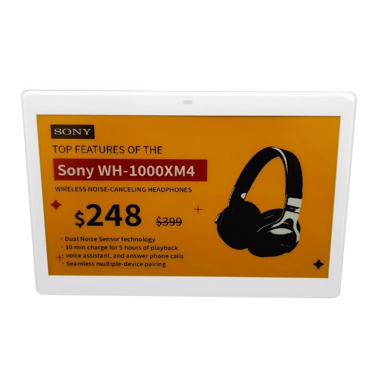 قم بتسليط الضوء على شاشة عرض الرف الإلكتروني مقاس 7.3 بوصة للسوبر ماركت 1