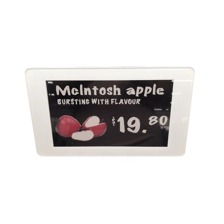 Highlight 7.5 inch shelf display digital electronic price ESL tag 1