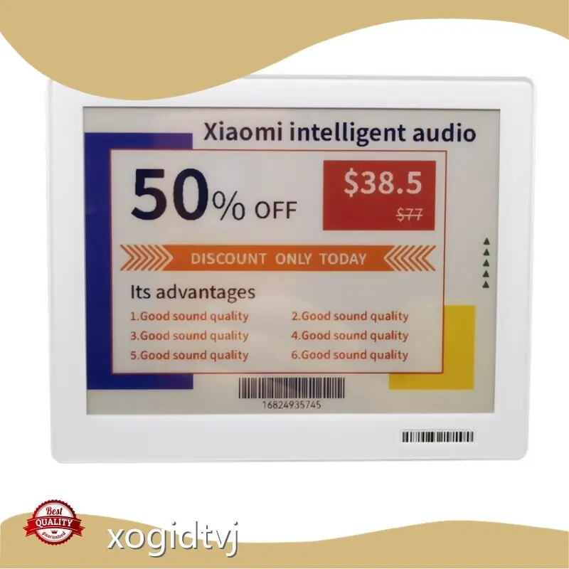 डिजिटल मूल्य टैग आपूर्तिकर्ताओं द्वारा 1