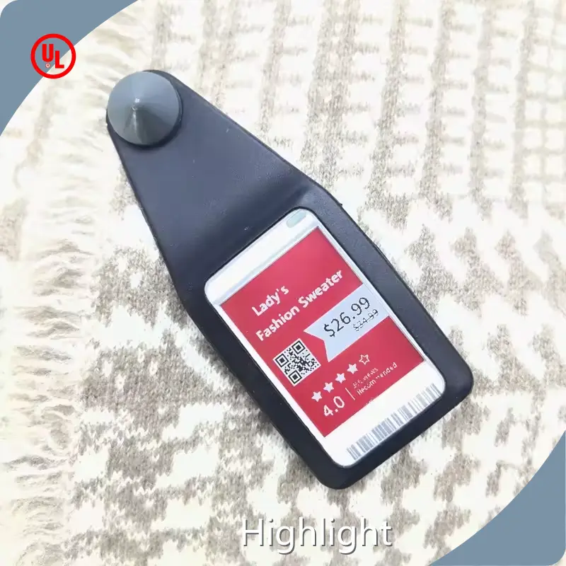 कपड़ों पर कस्टम इलेक्ट्रॉनिक टैग 1