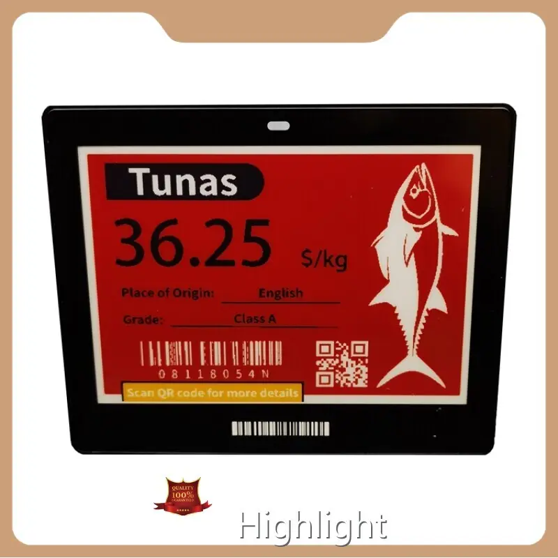 हाइलाइट द्वारा इलेक्ट्रॉनिक शेल्फ टैग 1