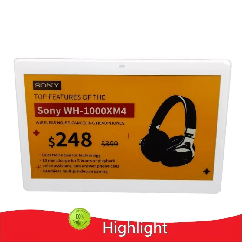 हाइलाइट द्वारा खुदरा शेल्फ मूल्य टैग-1 1