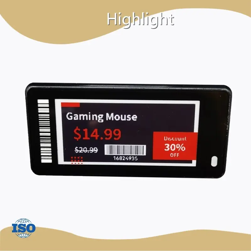 रिटेल इलेक्ट्रॉनिक शेल्फ़ लेबल्स अप्लाई को हाइलाइट करें 1