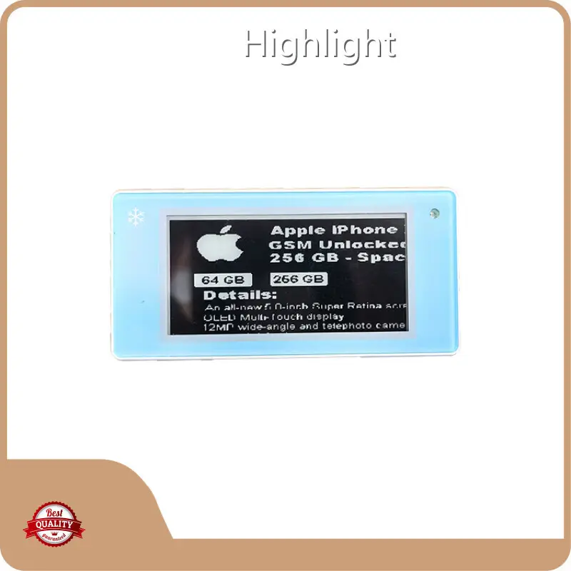 प्राइसर इलेक्ट्रॉनिक शेल्फ लेबल प्राइसर इलेक्ट्रॉनिक शेल्फ लेबल फैक्टरी को हाइलाइट करें 1