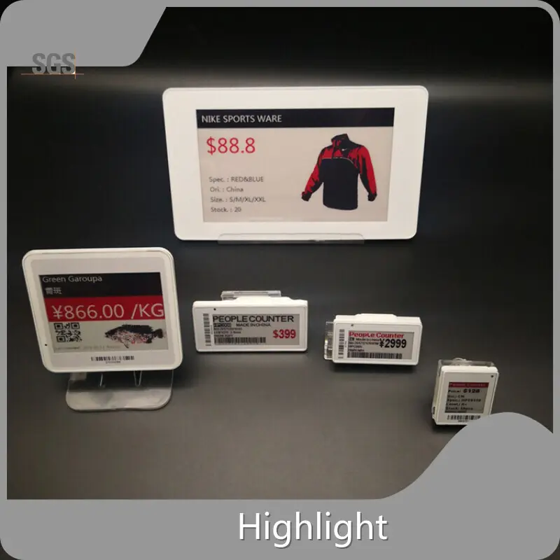 विश्वसनीय डिजिटल मूल्य टैग निर्माता फैक्टरी 1