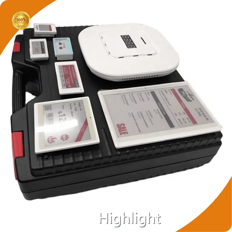 हाइलाइट द्वारा इलेक्ट्रॉनिक शेल्फ मूल्य टैग 1