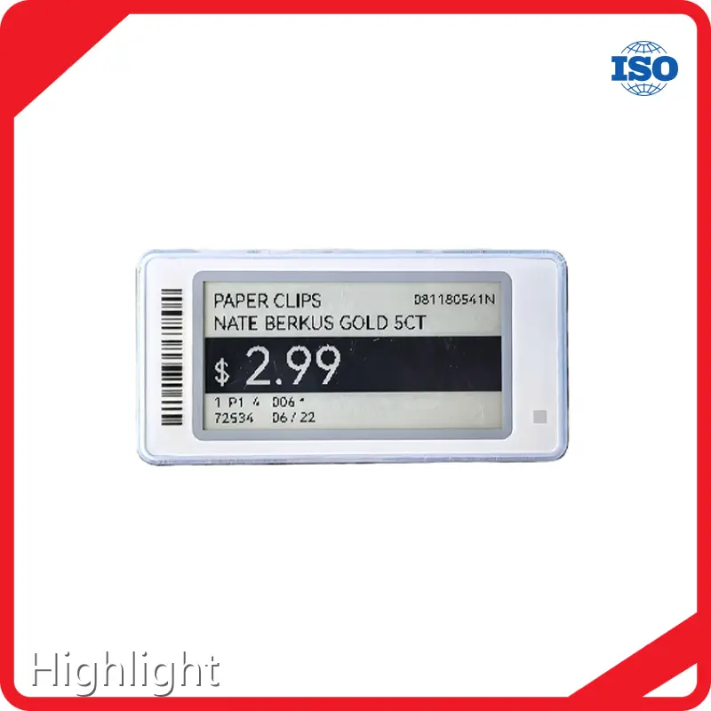 इलेक्ट्रॉनिक शेल्फ़ लेबल सिस्टम - - हाइलाइट करें 1