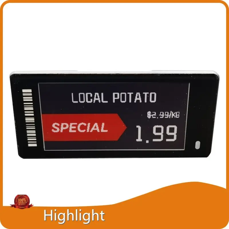 इलेक्ट्रॉनिक शेल्फ़ एज लेबल - - हाइलाइट-1 1