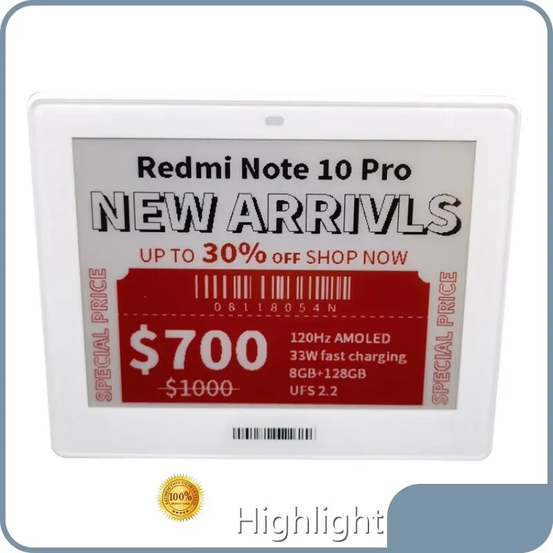 हाइलाइट द्वारा शेल्फ एज लेबल रिटेल 1