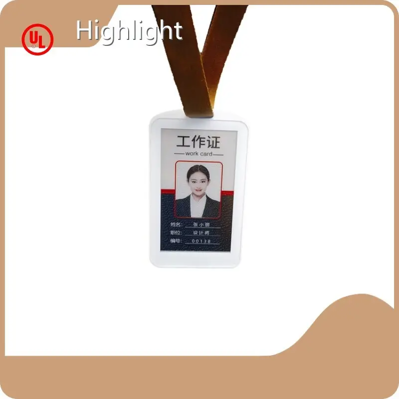 हाइलाइट द्वारा इलेक्ट्रॉनिक नाम बैज-1 1