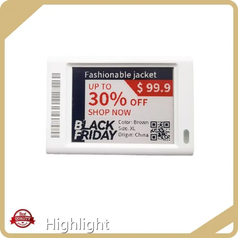 इलेक्ट्रॉनिक शेल्फ़ लेबल मूल्य आपूर्तिकर्ता 1