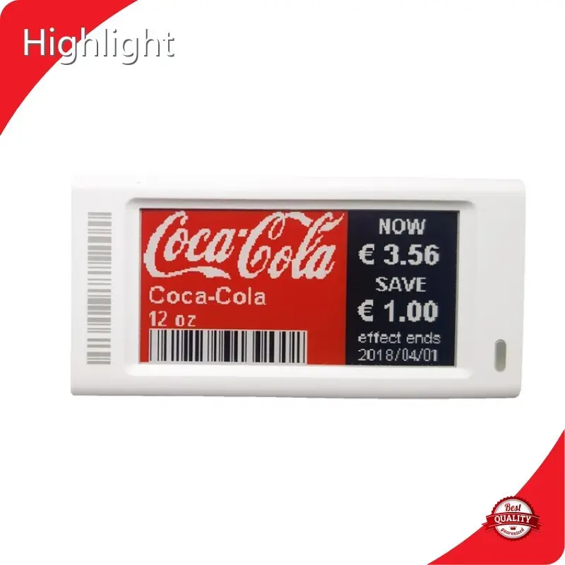 हाइलाइट द्वारा डिजिटल मूल्य टैग किराना स्टोर 1