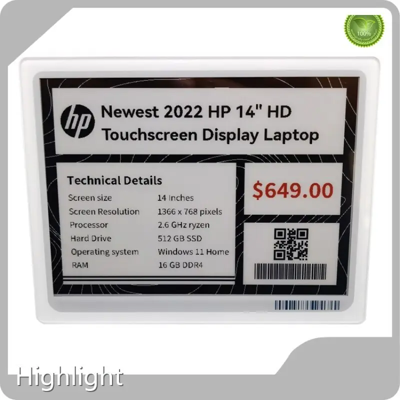 प्राइसर इलेक्ट्रॉनिक शेल्फ़ लेबल - - हाइलाइट-2 1