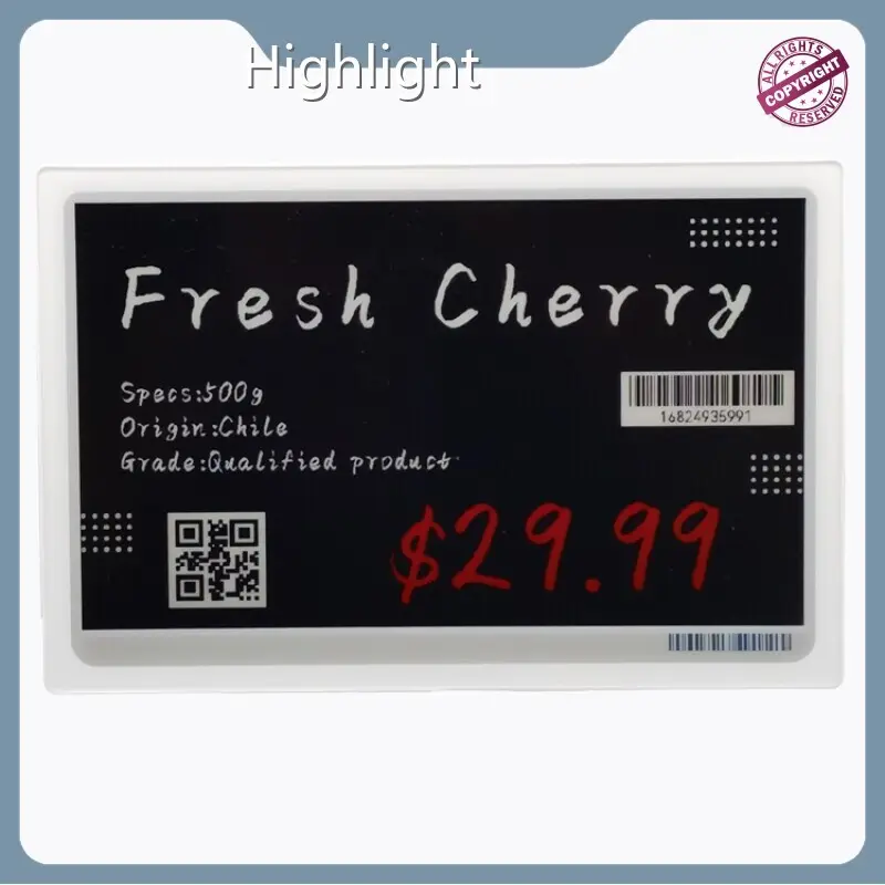 डिजिटल खुदरा मूल्य टैग - - हाइलाइट करें 1