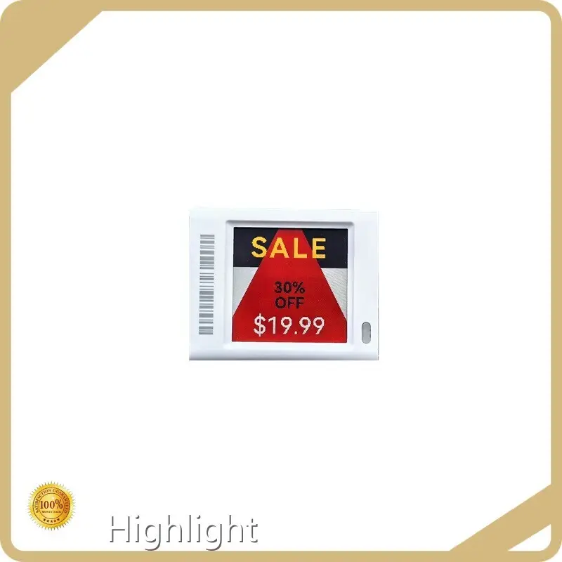 Étiquette électronique pour étagère Esl - - Highlight-3 1