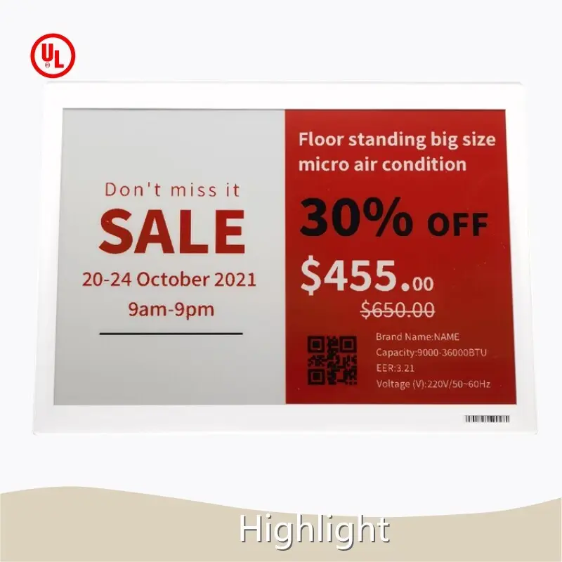 हाइलाइट द्वारा डिजिटल मूल्य टैग आपूर्तिकर्ता-3 1