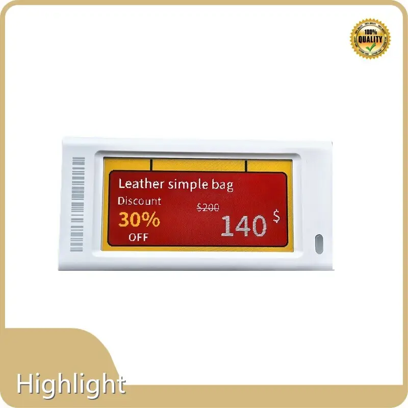 इलेक्ट्रॉनिक शेल्फ़ लेबल कॉफ़ेन - - हाइलाइट करें 1