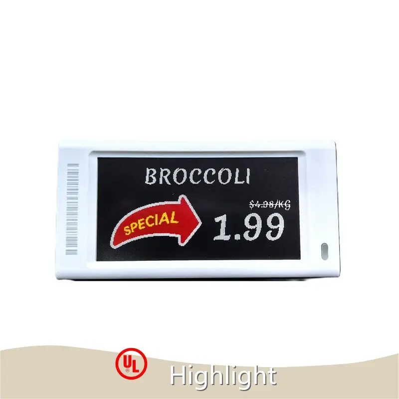 हाइलाइट द्वारा खुदरा इलेक्ट्रॉनिक शेल्फ़ लेबल-2 1